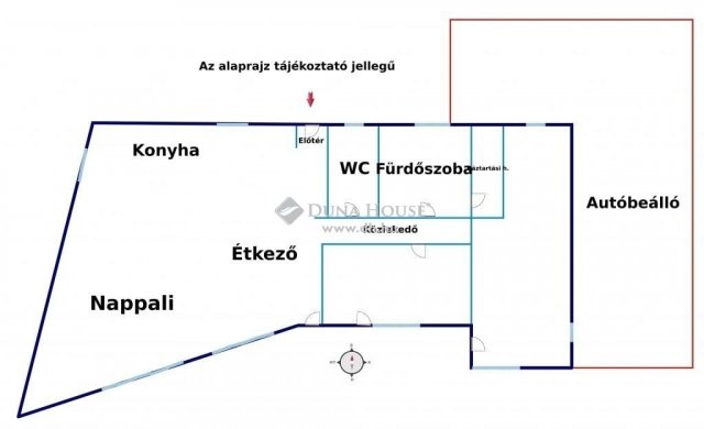 Eladó családi ház, Kismaroson 79.9 M Ft, 3 szobás