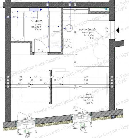 Eladó téglalakás, Mosonmagyaróváron 28.1 M Ft, 1 szobás