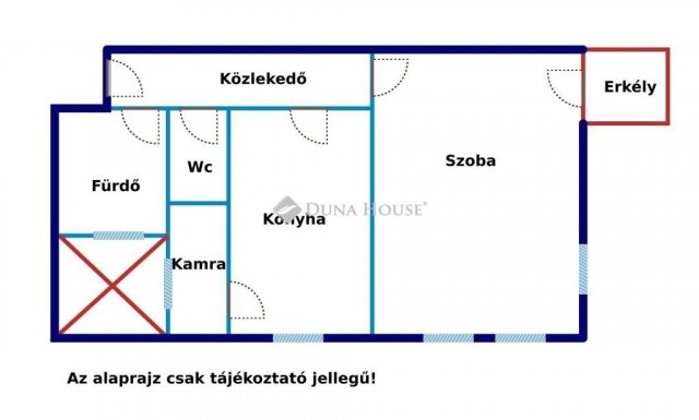 Eladó téglalakás, Budapesten, XIII. kerületben 49.5 M Ft