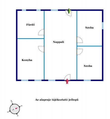 Eladó családi ház, Siófokon 67 M Ft, 3 szobás