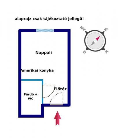 Eladó téglalakás, Szigetszentmiklóson 24.9 M Ft, 1 szobás