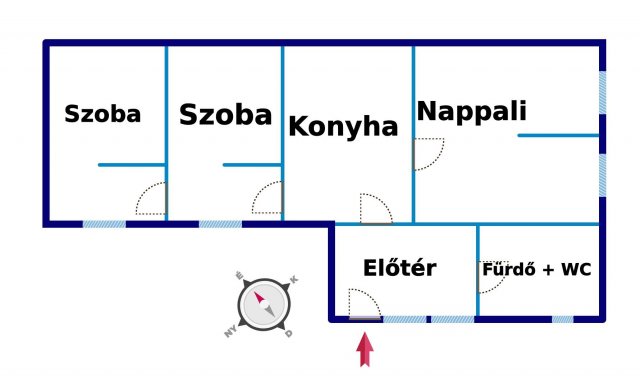 Eladó családi ház, Kiskunfélegyházán 42 M Ft, 4 szobás