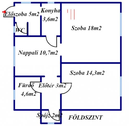 Eladó családi ház, Püspökladányban 29.5 M Ft, 3+1 szobás