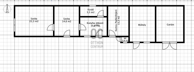 Eladó családi ház, Nagydorogon 14.99 M Ft, 2 szobás