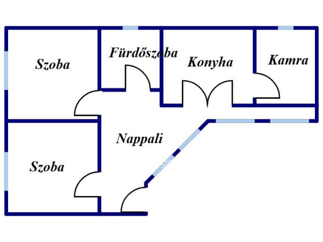 Eladó családi ház, Kálban 26.8 M Ft, 2 szobás