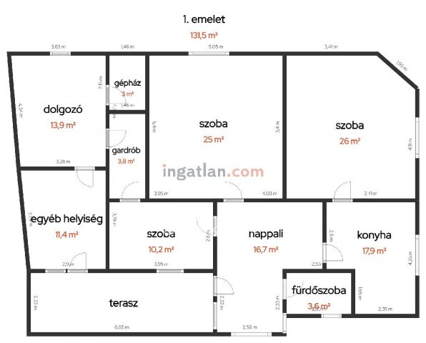 Eladó családi ház, Tiszasason 21.5 M Ft, 3 szobás