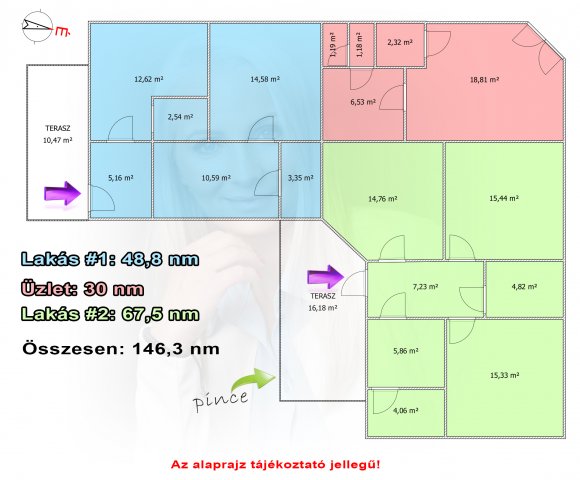 Eladó családi ház, Rákóczifalván 22.9 M Ft, 6+1 szobás