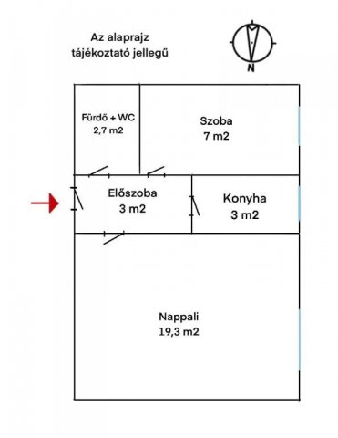 Eladó panellakás, Budapesten, X. kerületben 43.5 M Ft, 1+1 szobás