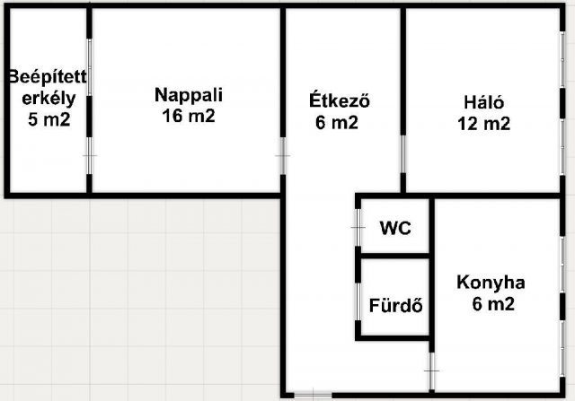 Eladó panellakás, Budapesten, XVIII. kerületben 42 M Ft, 2 szobás