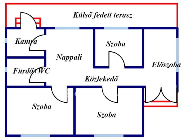 Eladó családi ház, Hencidán 9.9 M Ft, 3 szobás