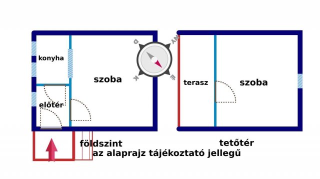 Eladó nyaraló, Verőcén 21 M Ft, 2 szobás / költözzbe.hu