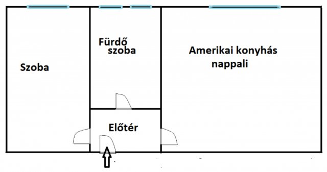 Eladó téglalakás, Budapesten, XV. kerületben 44.9 M Ft, 2 szobás
