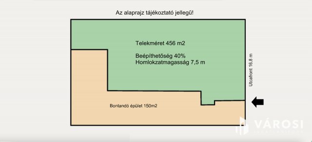 Eladó telek, Szegeden 74.9 M Ft / költözzbe.hu