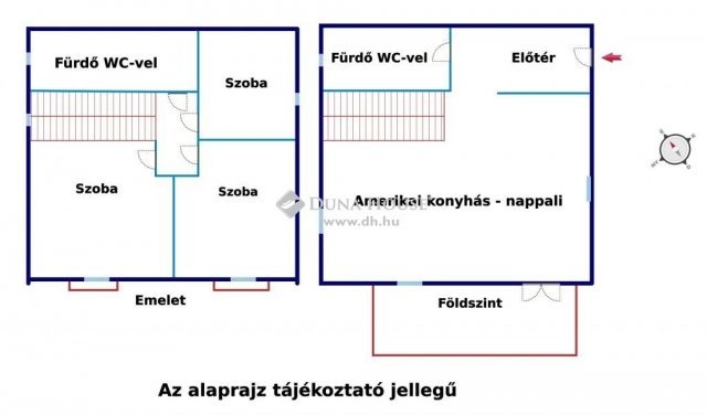 Eladó ikerház, Budapesten, XXII. kerületben 105 M Ft, 4 szobás