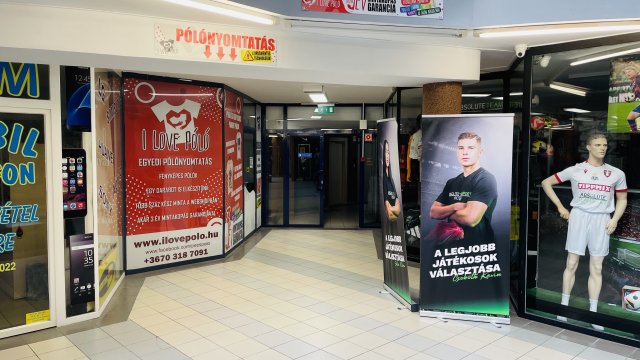 Kiadó üzlethelyiség, Pécsett, Bajcsy-Zsilinszky utcában