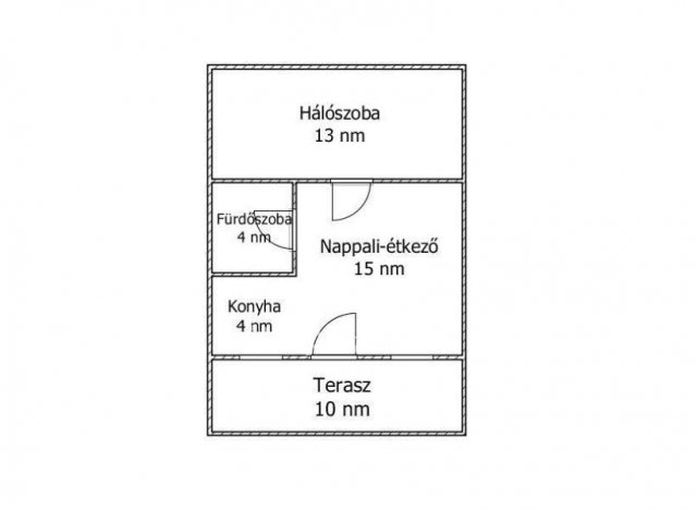 Eladó családi ház, Lakitelken 15 M Ft, 2 szobás