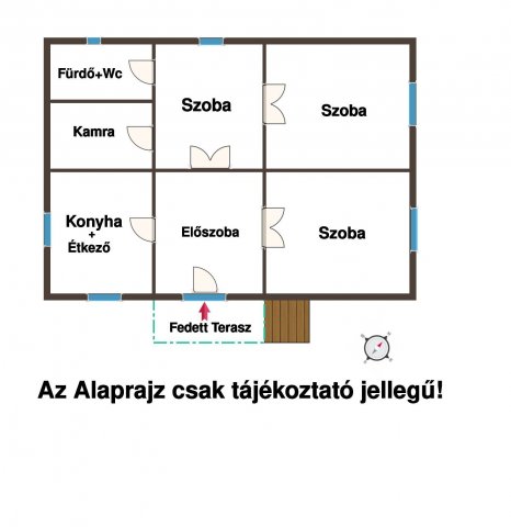 Eladó családi ház, Zsámbokon 47.5 M Ft, 3 szobás