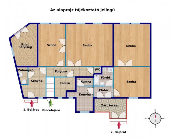 Eladó családi ház, Nagykanizsán 37.99 M Ft, 4 szobás