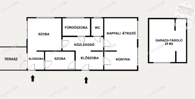 Kiadó családi ház, albérlet, Kecskeméten 350 E Ft / hó