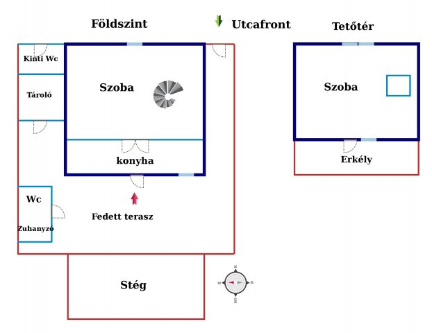 Eladó nyaraló, Cegléden 21 M Ft, 2 szobás / költözzbe.hu