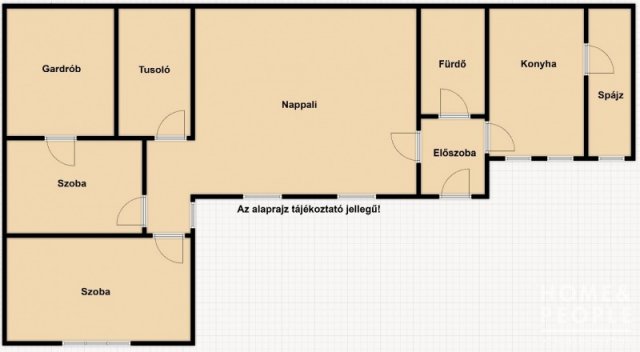 Eladó téglalakás, Szegeden 41.99 M Ft, 2+1 szobás