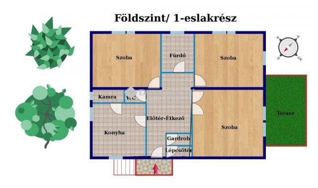 Eladó családi ház, Budapesten, XX. kerületben 103 M Ft, 7 szobás