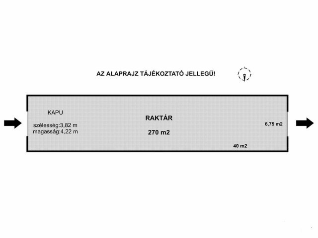 Kiadó ipari ingatlan, Békéscsabán 260 E Ft / hó