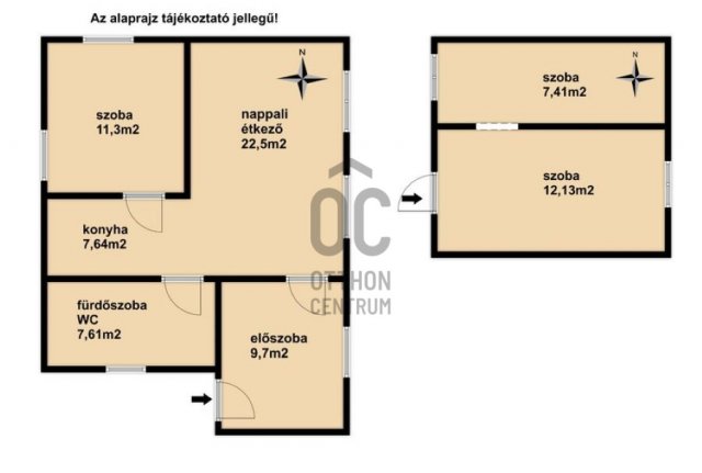 Eladó családi ház, Bocskán 10.5 M Ft, 2 szobás