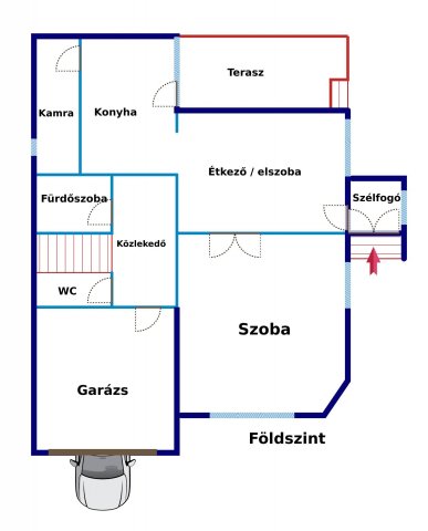 Eladó családi ház, Sirokban 60 M Ft, 4 szobás