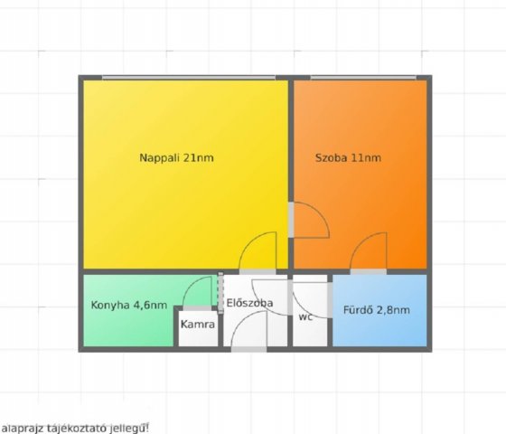 Eladó panellakás, Salgótarjánban 14.99 M Ft, 1+1 szobás