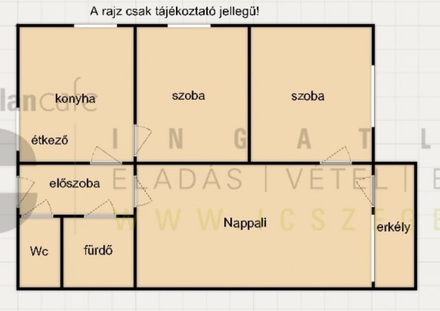 Eladó panellakás, Szegeden 59 M Ft / költözzbe.hu
