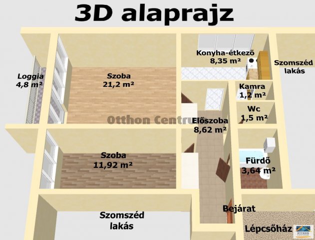 Eladó téglalakás, Egerben 29.5 M Ft, 2 szobás