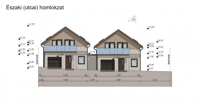 Eladó ikerház, Gödöllőn 113.9 M Ft, 6 szobás