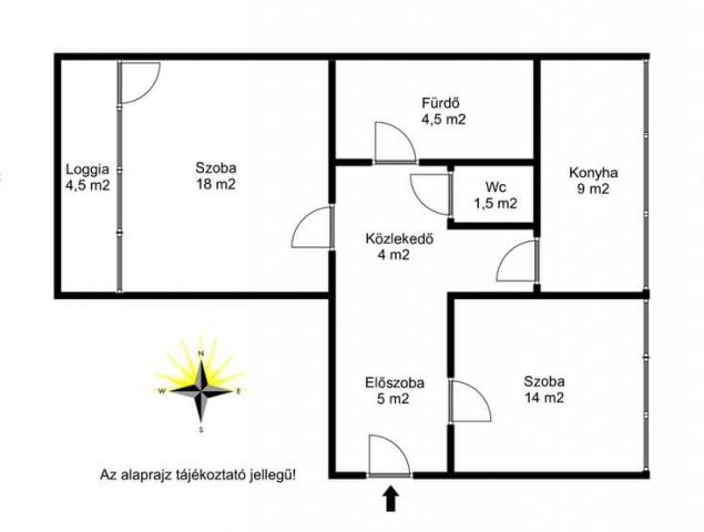 Eladó panellakás, Nyíregyházán 34.99 M Ft, 2 szobás