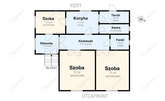 Eladó családi ház, Felsőzsolcán 34.99 M Ft, 3 szobás