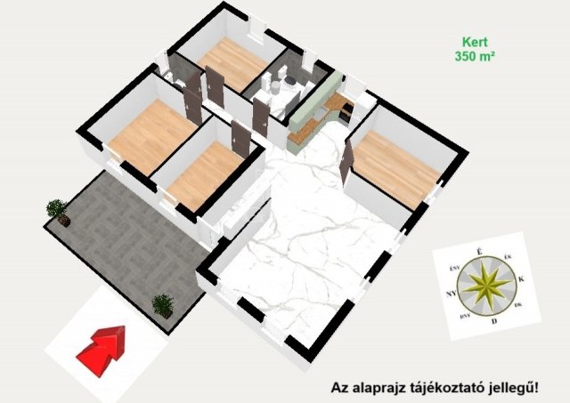 Eladó családi ház, Újhartyánon 79.9 M Ft, 1+4 szobás