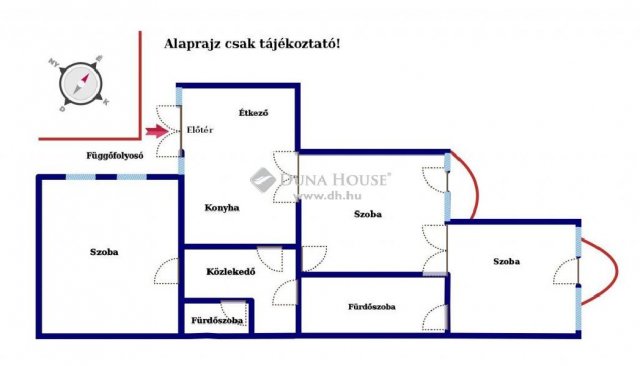 Eladó téglalakás, Budapesten, VI. kerületben, Nagymező utcában