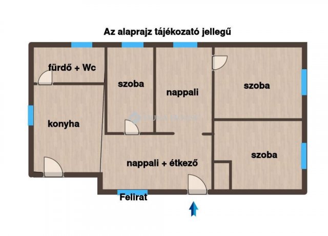 Eladó családi ház, Dunaszegen 48.79 M Ft, 4 szobás