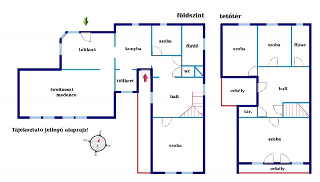 Eladó családi ház, Nadapon 59.9 M Ft, 5 szobás