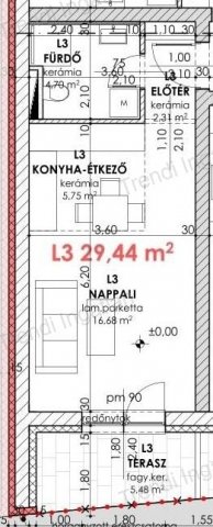 Eladó téglalakás, Győrött 32.99 M Ft, 1 szobás