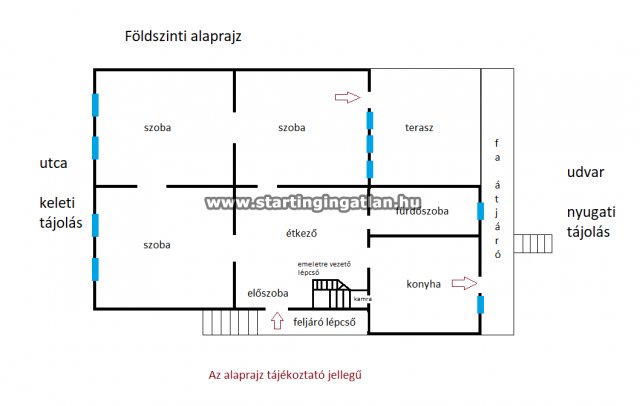 Eladó családi ház, Budapesten, X. kerületben 170 M Ft, 6 szobás