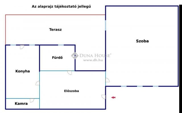 Eladó téglalakás, Budapesten, VIII. kerületben 56 M Ft, 1 szobás