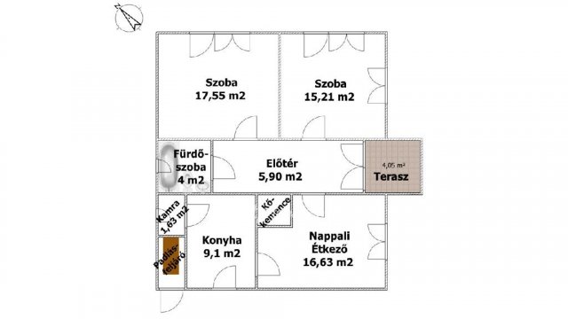 Eladó családi ház, Pélyen 8.5 M Ft, 3 szobás