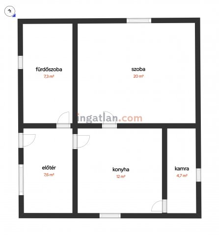 Eladó családi ház, Törökszentmiklóson 14.3 M Ft, 1 szobás