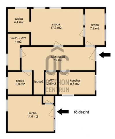 Eladó családi ház, Zalakomáron 29.6 M Ft, 8 szobás