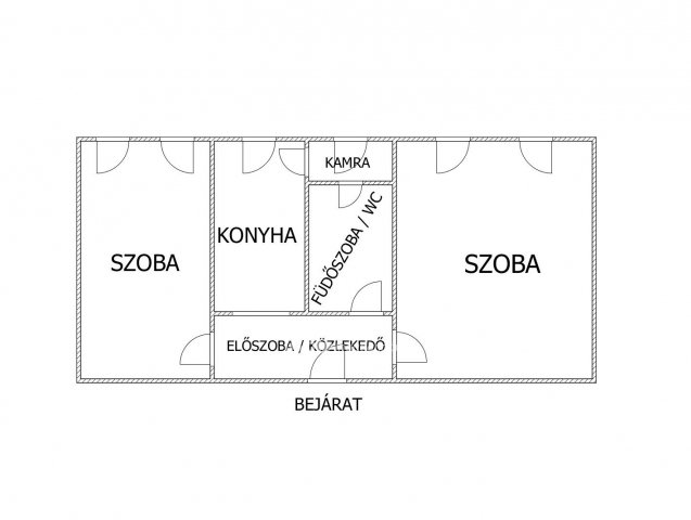 Eladó téglalakás, Egerben 55 M Ft, 2 szobás