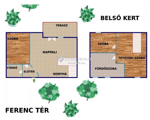 Eladó téglalakás, Budapesten, IX. kerületben 126 M Ft, 4 szobás