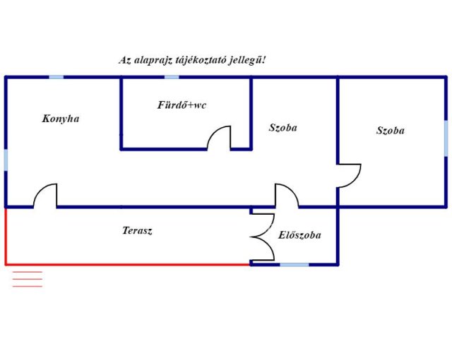 Eladó családi ház, Edelényben 14 M Ft, 2 szobás