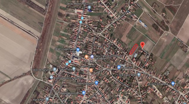 Eladó telek, Tökölön 8 M Ft / költözzbe.hu
