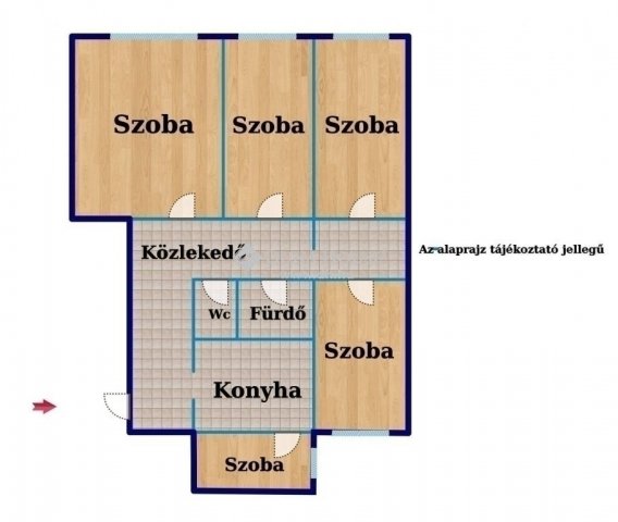 Eladó panellakás, Budapesten, X. kerületben 65 M Ft, 5 szobás